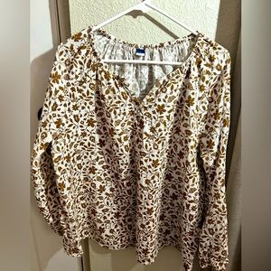 Old navy long sleeve blouse